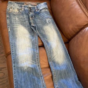 Rock and roll cowboy 33x30 Pistol Slim Bootcut